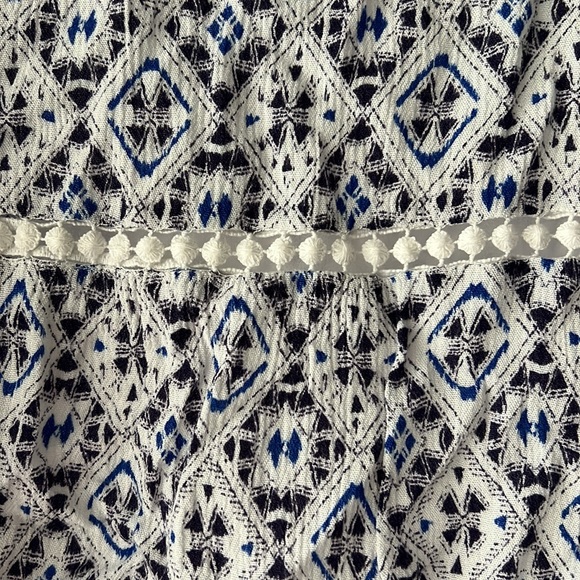 Womens M Skies are Blue off-the-shoulder short sleeve shirt - Picture 5 of 6